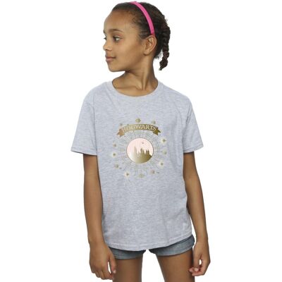 Harry Potter Meisjes Zweinstein Yule Ball Katoenen T-Shirt (Sportgrijs) 12-13J / 152-158cm Harry Potter Meisjes Zweinstein Yule Ball Katoenen T-Shirt (Sportgrijs) 12-13J / 152-158cm