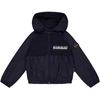 Napapijri Allori waterafstotend jack in standaardpasvorm voor kinderen (Marineblauw) 12J / 152cm Napapijri Allori waterafstotend jack in standaardpasvorm voor kinderen (Marineblauw) 12J / 152cm