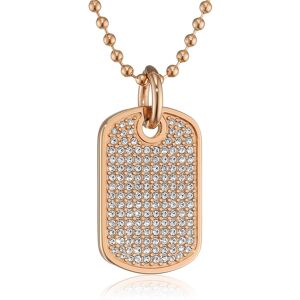 Tommy Hilfiger 'Finec' Dames RVS Ketting met hanger - Roze 2700749 One Size Tommy Hilfiger 'Finec' Dames RVS Ketting met hanger - Roze 2700749 One Size