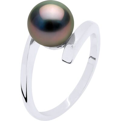 Prestige Zilveren Ring - Tahiti Parel - Maat S Prestige Zilveren Ring - Tahiti Parel - Maat S