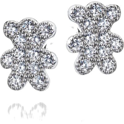 Orphelia 'Rosabel' Kinder 925 Sterling Zilver Stud Oorbellen - Zilver ZO-7352 One Size Orphelia 'Rosabel' Kinder 925 Sterling Zilver Stud Oorbellen - Zilver ZO-7352 One Size