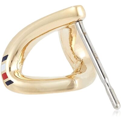 Tommy Hilfiger Dames Rvs Stud Oorbellen - Goud 2780364 One Size Tommy Hilfiger Dames Rvs Stud Oorbellen - Goud 2780364 One Size