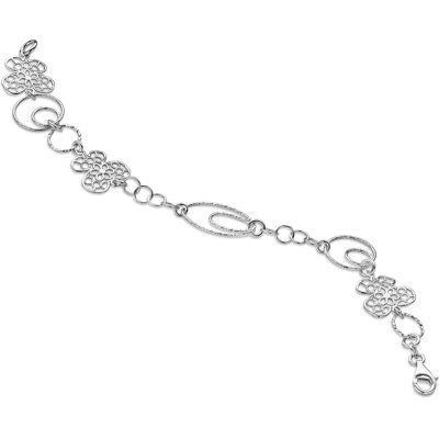 Orphelia Dames 925 Sterling Zilveren Armband - Zilver ZA-1971 One Size Orphelia Dames 925 Sterling Zilveren Armband - Zilver ZA-1971 One Size