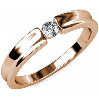 MYC Paris Eenvoud Ring - Oostenrijks Kristal L 1/2 MYC Paris Eenvoud Ring - Oostenrijks Kristal L 1/2
