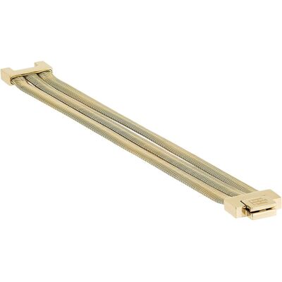 Tommy Hilfiger Dames RVS Horlogearmband - Goud 2700976 One Size Tommy Hilfiger Dames RVS Horlogearmband - Goud 2700976 One Size