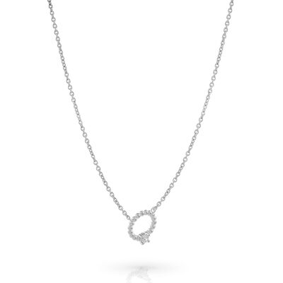 Orphelia 'Premium' Dames 925 Sterling Zilveren Ketting - Zilver ZK-7562 One Size Orphelia 'Premium' Dames 925 Sterling Zilveren Ketting - Zilver ZK-7562 One Size