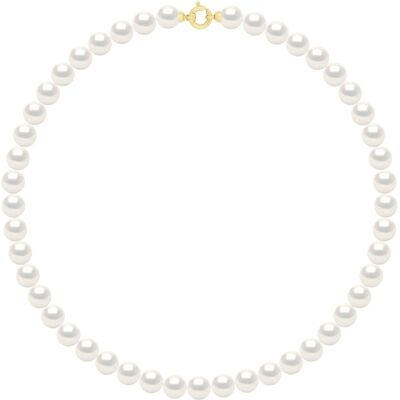 Ateliers Saint Germain Halsketting Rijen Prinses van Echte Cultuurzoetwaterparels Rond 8-9 mm One Size Ateliers Saint Germain Halsketting Rijen Prinses van Echte Cultuurzoetwaterparels Rond 8-9 mm One Size