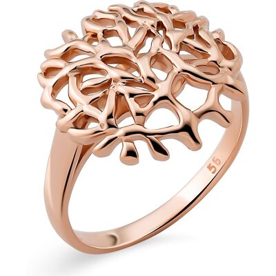 Orphelia Dames 925 Sterling Zilveren Ring - Roze ZR-7502/RG L Orphelia Dames 925 Sterling Zilveren Ring - Roze ZR-7502/RG L