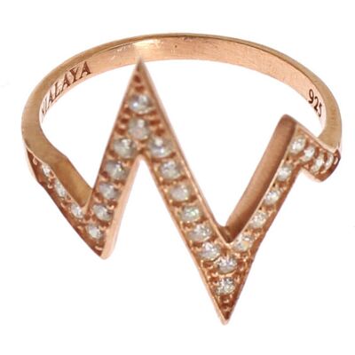 Nialaya Roze Goud 925 Zilver Vrouwen Duidelijke Ring 47 Nialaya Roze Goud 925 Zilver Vrouwen Duidelijke Ring 47