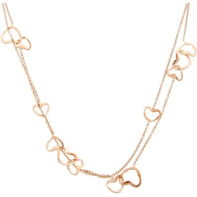 Orphelia 'Zelma' Dames 925 Sterling Zilveren Ketting - Roze ZK-7179/RG One Size Orphelia 'Zelma' Dames 925 Sterling Zilveren Ketting - Roze ZK-7179/RG One Size