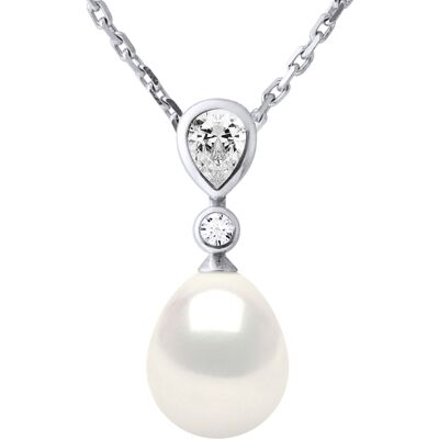 Ateliers Saint Germain Halsketting Sieraden - Echte Gecultiveerde Zoetwaterparel Parel 8-9 mm One Size Ateliers Saint Germain Halsketting Sieraden - Echte Gecultiveerde Zoetwaterparel Parel 8-9 mm One Size