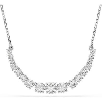 Swarovski 'Matrix Tennis' Dames Halsketting van Basismetalen - Zilver 5705396 One Size Swarovski 'Matrix Tennis' Dames Halsketting van Basismetalen - Zilver 5705396 One Size