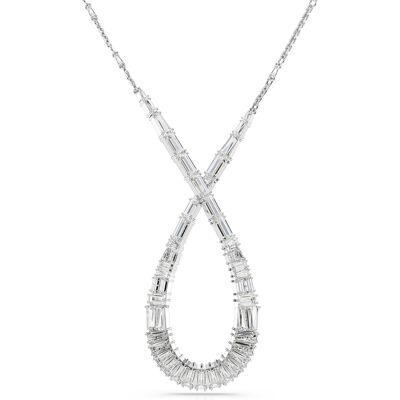 Swarovski 'Hyperbola' Dames Basis Metalen Ketting - Zilver 5679438 One Size Swarovski 'Hyperbola' Dames Basis Metalen Ketting - Zilver 5679438 One Size