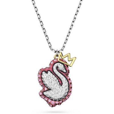 Swarovski 'Pop Swan' Dames Basismetaal Hanger - Zilver 5649200 One Size Swarovski 'Pop Swan' Dames Basismetaal Hanger - Zilver 5649200 One Size