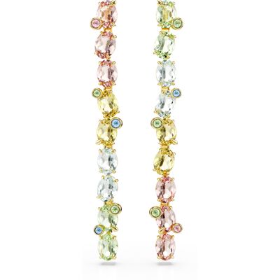Swarovski 'Gema' Dames Goud Vergulde Metalen Oorbellen - Goud 5705809 One Size Swarovski 'Gema' Dames Goud Vergulde Metalen Oorbellen - Goud 5705809 One Size