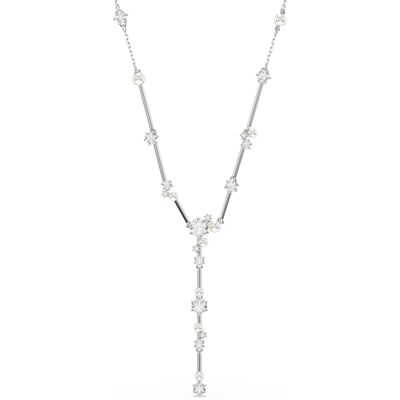 Swarovski 'Constella Bars' Dames Sieraden Nikkelvrije Halsketting - Zilver 5711830 One Size Swarovski 'Constella Bars' Dames Sieraden Nikkelvrije Halsketting - Zilver 5711830 One Size
