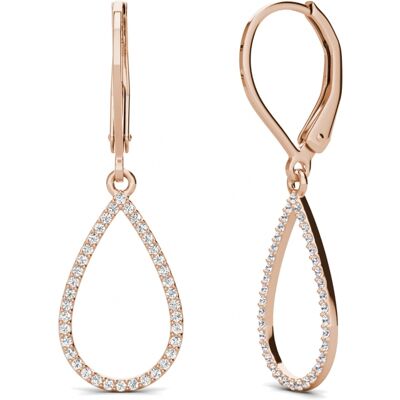 MYC Paris Laelia Dangling Hoop Earrings - Oostenrijks kristal One Size MYC Paris Laelia Dangling Hoop Earrings - Oostenrijks kristal One Size