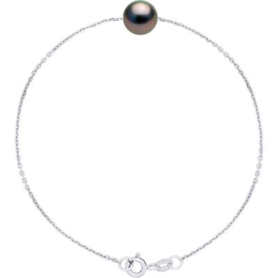 Ateliers Saint Germain Armband met Echte Cultuur Tahiti Parel Rond 8-9 mm One Size Ateliers Saint Germain Armband met Echte Cultuur Tahiti Parel Rond 8-9 mm One Size