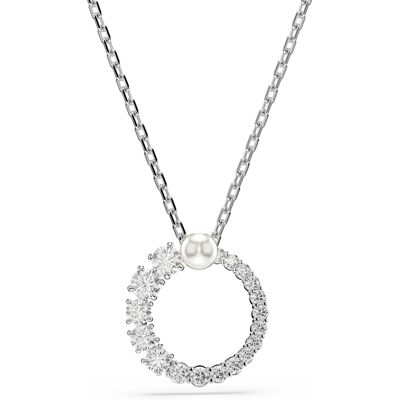 Swarovski 'Matrix' Dames Ketting van Basismetaal - Zilver 5688751 One Size Swarovski 'Matrix' Dames Ketting van Basismetaal - Zilver 5688751 One Size