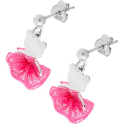 Orphelia 'Bear Bow' Kinder 925 Sterling Zilveren Oorbellen - Zilver ZO-7132 One Size Orphelia 'Bear Bow' Kinder 925 Sterling Zilveren Oorbellen - Zilver ZO-7132 One Size