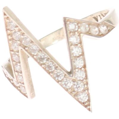 Nialaya Zilveren Authentieke Dames Heldere Ring 44 Nialaya Zilveren Authentieke Dames Heldere Ring 44