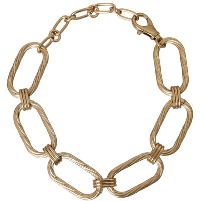 Dolce & Gabbana Gouden Toon Messing Grote Schakel Ketting Sieraad Halsketting One Size Dolce & Gabbana Gouden Toon Messing Grote Schakel Ketting Sieraad Halsketting One Size
