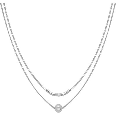 Luxenter gerhodineerde halsketting - Nothie One Size Luxenter gerhodineerde halsketting - Nothie One Size