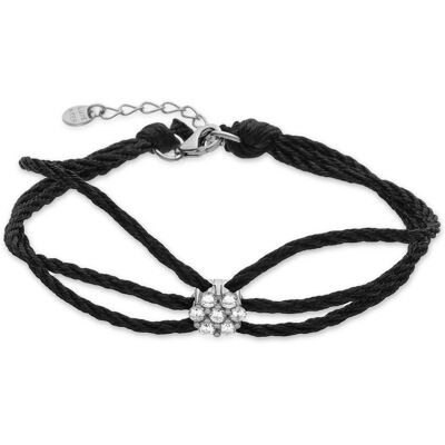 Luxenter 925 Sterling Zilver en Rhodium Plated Briljant Zirkonia Armband - Oris One Size Luxenter 925 Sterling Zilver en Rhodium Plated Briljant Zirkonia Armband - Oris One Size