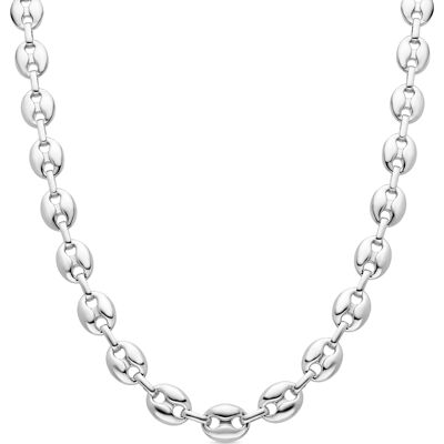 Luxenter Midyu gerhodineerde halsketting One Size Luxenter Midyu gerhodineerde halsketting One Size