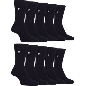 Farah Heren 10 paar multi-pack heldere bamboosokken 39 - 45 Farah Heren 10 paar multi-pack heldere bamboosokken 39 - 45