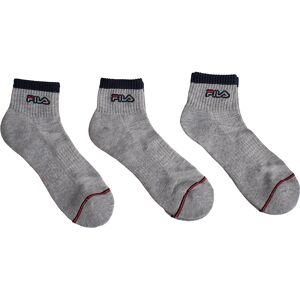 Fila Pack-3 Kwart Sokken F2522 voor Mannen en Vrouwen 35.5 - 38 Fila Pack-3 Kwart Sokken F2522 voor Mannen en Vrouwen 35.5 - 38