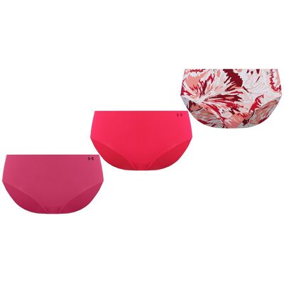 Under Armour 3-Pack Womens Pink PS Hipster Underwear S Under Armour 3-Pack Womens Pink PS Hipster Underwear S