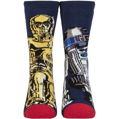 Heat Holders Lite - Star Wars wintersokken voor kinderen - R2D2 & C3PO 27 - 29 Heat Holders Lite - Star Wars wintersokken voor kinderen - R2D2 & C3PO 27 - 29