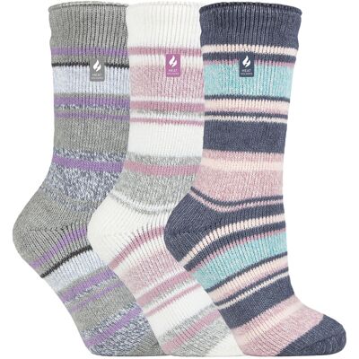 Heat Holders Dames - Thermische Sokken - 3-Pack - Veelkleuren - Maat UK 4-8 Heat Holders Dames - Thermische Sokken - 3-Pack - Veelkleuren - Maat UK 4-8