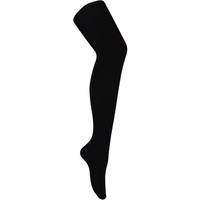Sock Snob Set van 2 ondoorzichtige bamboe panty's voor dames in zwart - Zwart M Sock Snob Set van 2 ondoorzichtige bamboe panty's voor dames in zwart - Zwart M