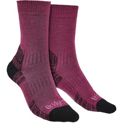 Bridgedale - Dames Wandelsokken Lichtgewicht Merino - Bessen Bridgedale - Dames Wandelsokken Lichtgewicht Merino - Bessen