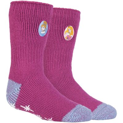 Heat Holders Karakter thermo pantoffelsokken voor kinderen - Disney Prinses 31.5 - 36 Heat Holders Karakter thermo pantoffelsokken voor kinderen - Disney Prinses 31.5 - 36