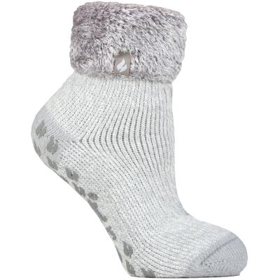 Kinderen Fluffy Bed Sokken Heat Holders Warme Cozy Thermo Sokken voor Jongens en Meisjes - Zilvergrijs 31.5 - 36 Kinderen Fluffy Bed Sokken Heat Holders Warme Cozy Thermo Sokken voor Jongens en Meisjes - Zilvergrijs 31.5 - 36