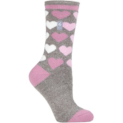 Heat Holders Lite - Geïsoleerde thermo damessokken - Grijs (Parijs) 37 - 42 Heat Holders Lite - Geïsoleerde thermo damessokken - Grijs (Parijs) 37 - 42