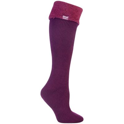 Heat Holders Dames Thermische Wellington Sokken - Fuchsia - Maat UK 4-6.5 - Wellington Sokken Heat Holders Dames Thermische Wellington Sokken - Fuchsia - Maat UK 4-6.5 - Wellington Sokken