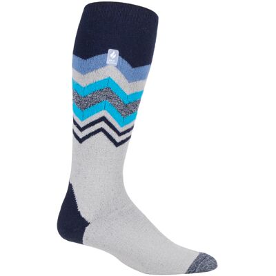 Heat Holders Dames lichtgewicht thermo skisokken - Gray Zig Zag 39 - 45 Heat Holders Dames lichtgewicht thermo skisokken - Gray Zig Zag 39 - 45