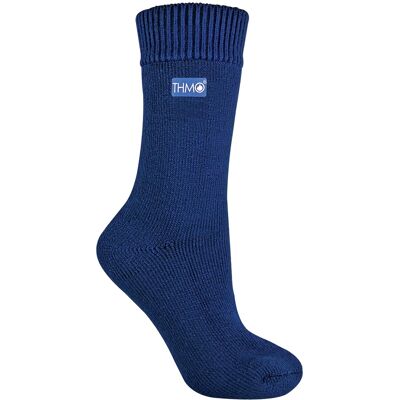 THMO - Dames Fleece Gevoerde Winter Thermische Sokken - Marine 37-39.5 THMO - Dames Fleece Gevoerde Winter Thermische Sokken - Marine 37-39.5