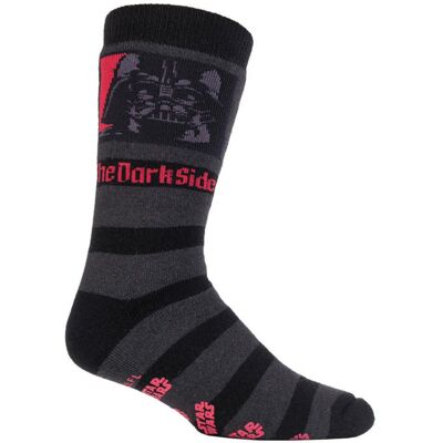 Heat Holders Thermische pantoffelsokken met filmthema voor heren - De Donkere Kant 39 - 45 Heat Holders Thermische pantoffelsokken met filmthema voor heren - De Donkere Kant 39 - 45