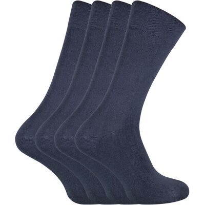 Sock Snob Set van 4 zachte, ademende bamboe sokken voor dames - Grijs 37-39.5 Sock Snob Set van 4 zachte, ademende bamboe sokken voor dames - Grijs 37-39.5