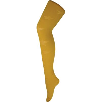 Sock Snob Dames80 denier ondoorzichtig patroon panty's - Star Mosterd M Sock Snob Dames80 denier ondoorzichtig patroon panty's - Star Mosterd M