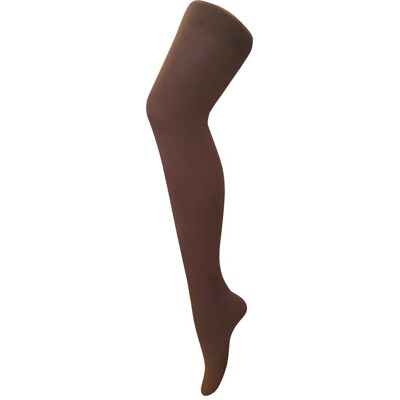 Sock Snob Dames 80 denier ondoorzichtige effen gekleurde panty's - Bruin L Sock Snob Dames 80 denier ondoorzichtige effen gekleurde panty's - Bruin L