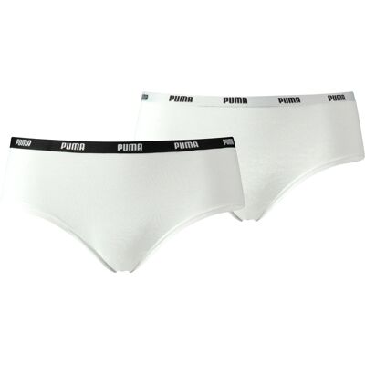 Puma Dames Hipster 2P Pak Slip XS Puma Dames Hipster 2P Pak Slip XS