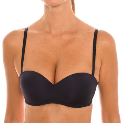 Dim Draadloze bandeau push-up bh 007HF voor dames. Verbetering, ondersteuning en een vleugje elegantie. 75B Dim Draadloze bandeau push-up bh 007HF voor dames. Verbetering, ondersteuning en een vleugje elegantie. 75B