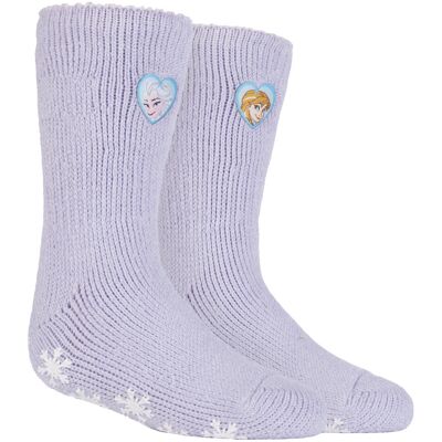 Heat Holders Karakter thermo pantoffelsokken voor kinderen - Bevroren Prinses 31.5 - 36 Heat Holders Karakter thermo pantoffelsokken voor kinderen - Bevroren Prinses 31.5 - 36