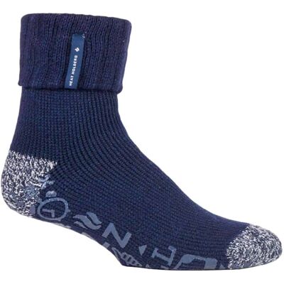 Heat Holders - Warme thermo pantoffelsokken voor heren - Marineblauw (Whittaker) 39 - 45 Heat Holders - Warme thermo pantoffelsokken voor heren - Marineblauw (Whittaker) 39 - 45